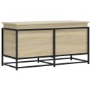  Oppbevaringsboks lokk sonoma eik 100x40x51,5 cm konstruert tre