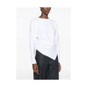 Ganni Dame Topper Hvit XS,
