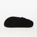 Boston Suede Leather Narrow  Black