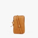 Treats Emma mobilveske i skinn Cognac