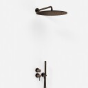 Semplice SBR901 S13 - Rain DeLuxe Ø40, Vegg, Polert Messing
