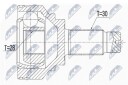 Nty Drivknute drivaksel NTY NPZ BM 028