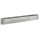 vidaXL Hevet Hagebed Galvanisert stål 380 x 40 x 40 cm Stål