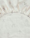 La Fraise Seersucker Fitted Sheet Double 180x200 cm
