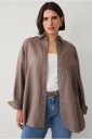 Ellos Plus collection   Linskjorte   Brun