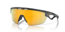 Oakley Sphaera Prizm 24k Polariseret sykkelbriller Matte Carbon