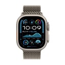 Apple Watch Ultra 2 Gps + Cellular 49mm Natural Titanium Case With Natural Titanium Milanese Loop L