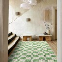 Ryetepper   Atrani Natural Cotton Shaggy grønn Størrelse: 240 x 340 cm