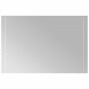 vidaXL Baderomsspeil med LED 90x60 cm