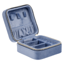 DARK Velvet Jewellery Box Mini Country Blue