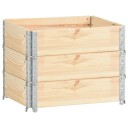 Krakkkrage 3 stk 60x80 cm massiv furu