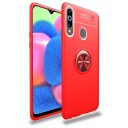 INCOVER Samsung Galaxy A20s Deksel med Ring / Stativ - Rød