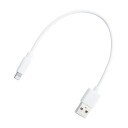 ELETRA USB-A - LIGHTNING 0,2M KABEL, HVIT