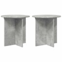 vidaXL Planteholder 2 pcs Betonggrå 40 x 40 x 40 cm Konstruert tre