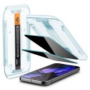 Spigen Privacy Skjermbeskytter tR EZ Fit 2-pakning for Google Pixel 9/9 Pro