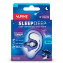 Alpine Sleepdeep, Gjenbrukbar Øreplugg, Sove, Normal, In-Ear, Blå, Hvit, 27 Db