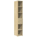  Hylle sonoma eik 30x42,5x185 cm konstruert tre 8721102651403