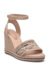 Tommy Hilfiger High Wedge Espad Raffia   Beige   36