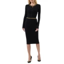 Elisabetta Franchi Dame Strikkevarer Svart M,