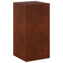 vidaXL Planteholder Rusten 40 x 40 x 80 cm Cortenstål