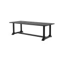 Bell Rive spisebord, svart