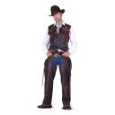 Thetru B.v. Cowboy Chaps Herre Brun Deluxe Small 2287-1300-000S