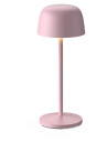 Lindby Arietty LED-bordlampe, batteri, rosa