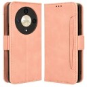 Honor Magic6 Lite/X9b Lommebok-deksel med Kortholder Rosa