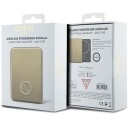 Powerbank Guess Guess Powerbank Indukcyjny 15W Gupbm5al4dmd 5000Mah Złoty/Gold Magsafe 4G Strassed Metal Logo
