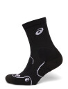 Asics Court+ Tennis Crew Sock   Black   L