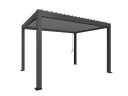 Biohort Pergola størrelse 4 x 3 metallic mørkegrå/sølv