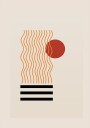 Solar Waveforms Plakat / 21x30cm