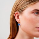 Julie Sandlau Prime Øredobber 22 kt. Gullforgylt sølv HKS181GDROBLCRCZ Dame 925 Sterling Silver