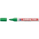 Edding 750 Permanent Markeringstusj Grønn 4mm for Stål
