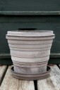 Bergs Potter Planet Saturn krukke Ø16 cm Grå