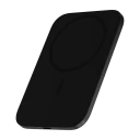 Dacota Platinum ultraslank 3000 mAh magnetisk powerbank, svart