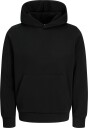 Jack & Jones Jacollie Plain Hoodie   BLACK   S