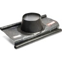 Metalbestos skorstein Ø 300mm beslag 0-5° fleksibel svart