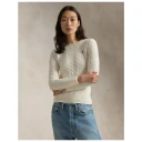 Polo Ralph Lauren Dame Strikkevarer Beige XS,