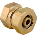 FLOWFIT trykktestplugg 50mm messing CW617N promat sinkbelagt