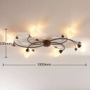 Lindby Taklampe Stefania, 6 lyskilder