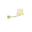 Trio Lighting Lyon vegglampe messing