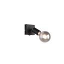 Trio Lighting Vannes vegglampe, sort