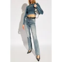Diesel Dame Topper Blå 2XS,