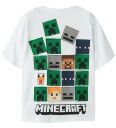 Name It T skjorte   NkmJulio   Minecraft   Bright White   Name It   7 8 år (122 128)   T skjorte   Hvit