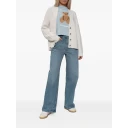 Palm Angels Dame Strikkevarer Grå XS,