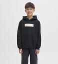 Jack & Jones Junior Hettegenser jorinWood Block Branding Sweat Svart