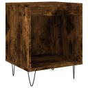  Nattbord 2 stk røkt eik 40x35x50 cm konstruert tre 8721012111103