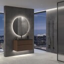 INR LINE 80000100 Håndkletørker 1750 mm Blank krom