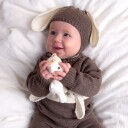 Bluum Strik Strikkedress og lue Kanin med ører - garnpakke i Bluum Soft Merino Ull